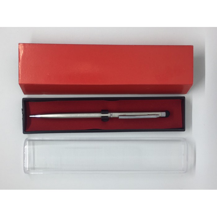 

Pulpen Besi / Pulpen Promosi Tipe Ici Stylus Chrome + Kotak Murah