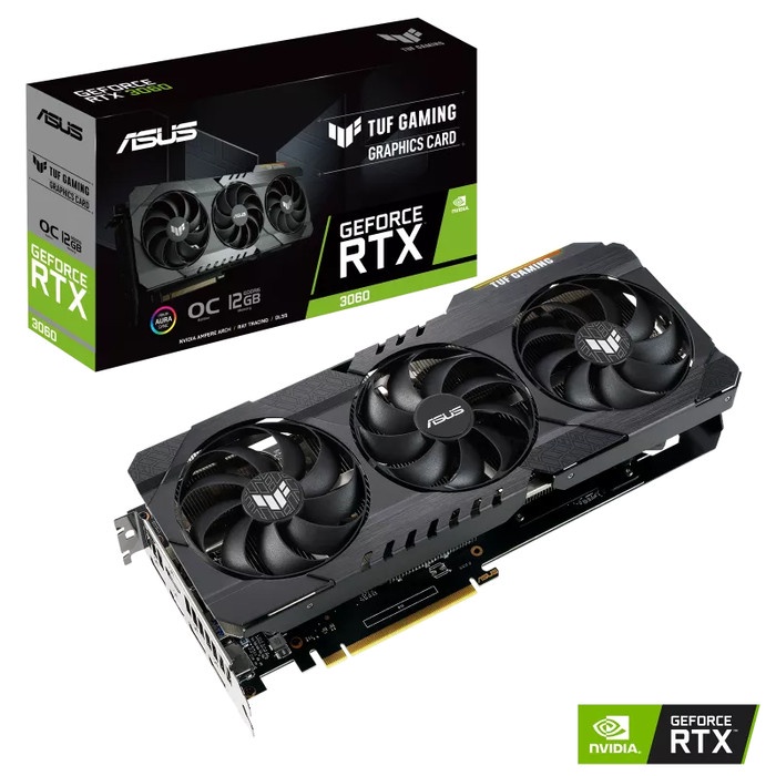 ASUS TUF Gaming GeForce RTX 3060 12GB OC Edition V2