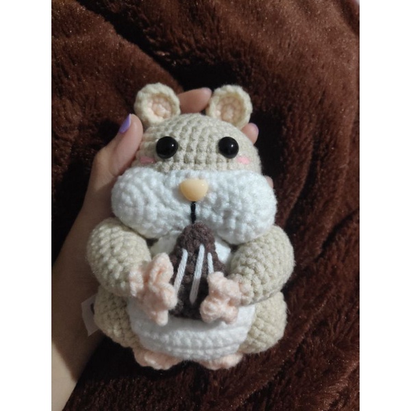 Amigurumi Boneka Rajut - Hammy (Hamster)