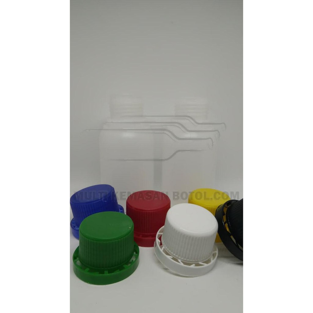 BOTOL PLASTIK HDPE LABOR 100ML / AGRO 100ML / BOTOL MADU / BOTOL MINYA - PUTIH