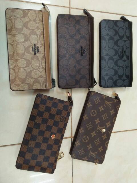 Dompet resleting panjang import