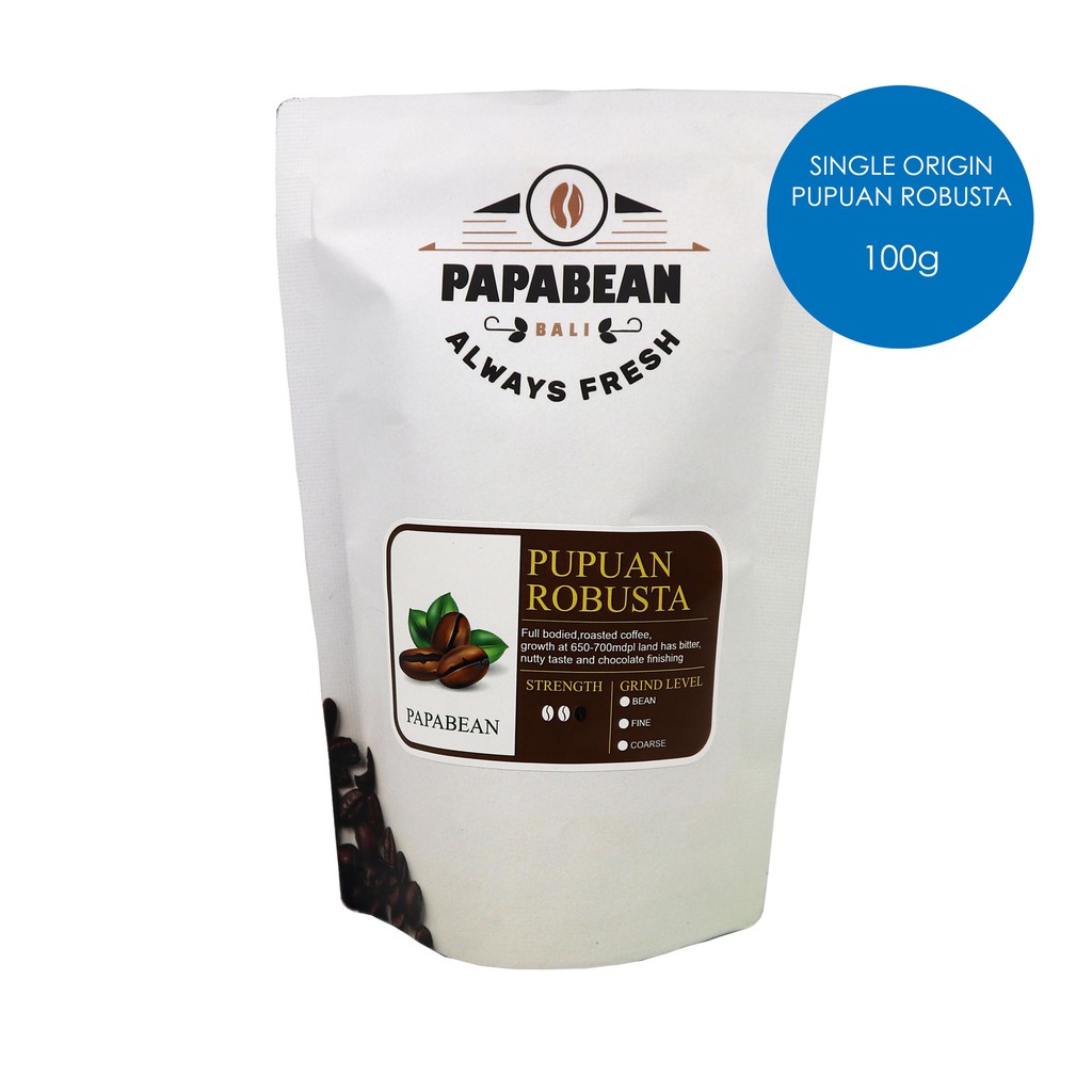 

Kopi Robusta Pupuan (PAPABEAN) 100g