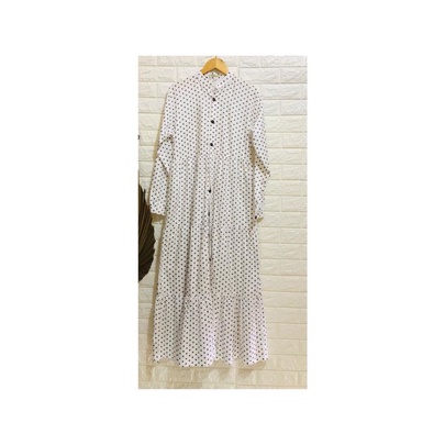 gamis full kancing