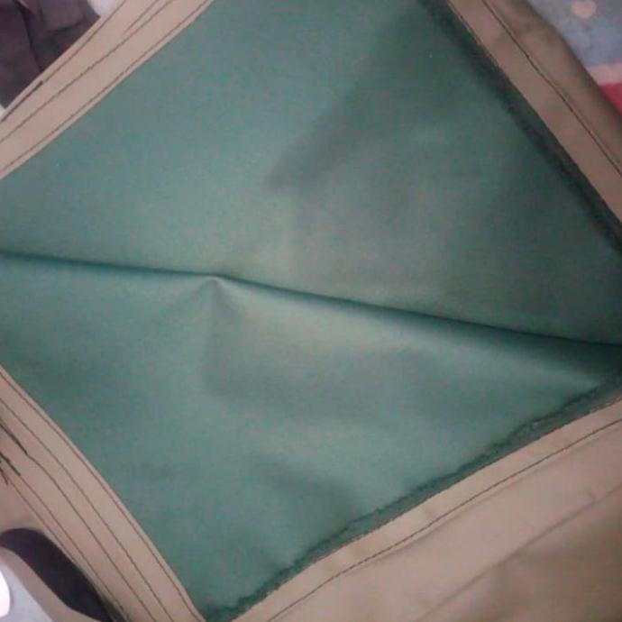 Buruan Beli] Terpal Kain Cv 1,40X1Mtr/0,6Ml Tebal/Army Tentara