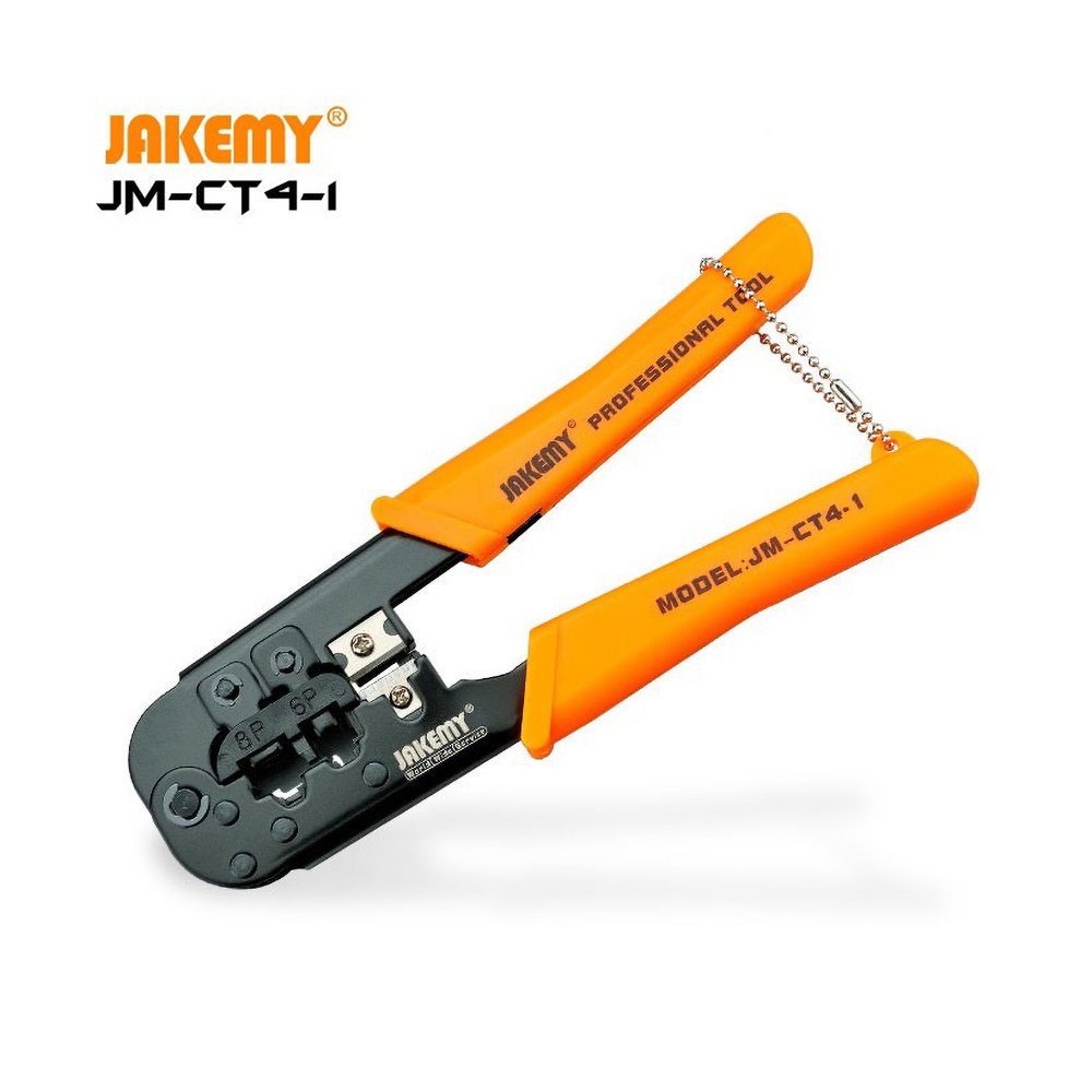 Jakemy JM-CT4-1 Tang Crimping Tool LAN Network Cable 6P 8P