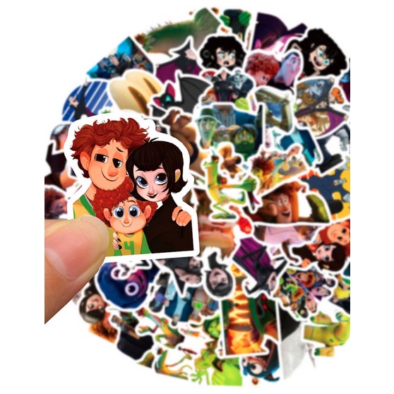 A21 STICKER 10PCS (HOTEL TRANSYLVANIA) anti air notebook scrapbook label tempel motif kartun superhero super hero unik lucu atk alat tulis kantor murah viral termurah kartun komputer leptop handphone hp smartphone koper laptop tembok kulkas disney anime