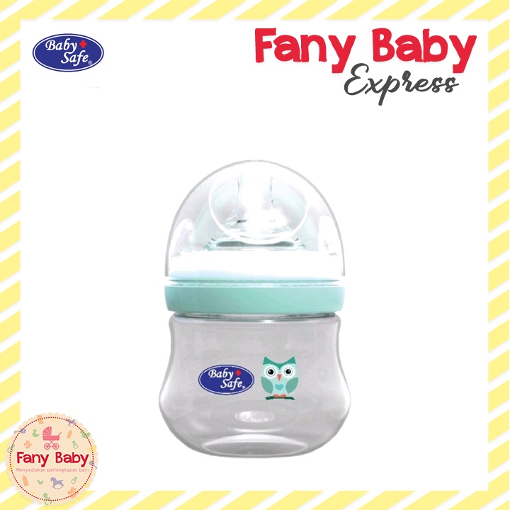 BABY SAFE BOTTLE WIDE NECK MOTIF 150ML SINGLE PACK / WN04