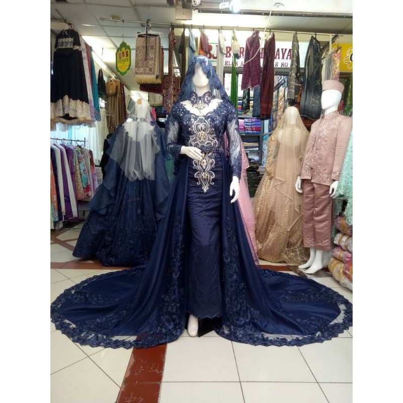 GAUN SLIM MODERN//GAUN WEDDING MEWAH//GAUN