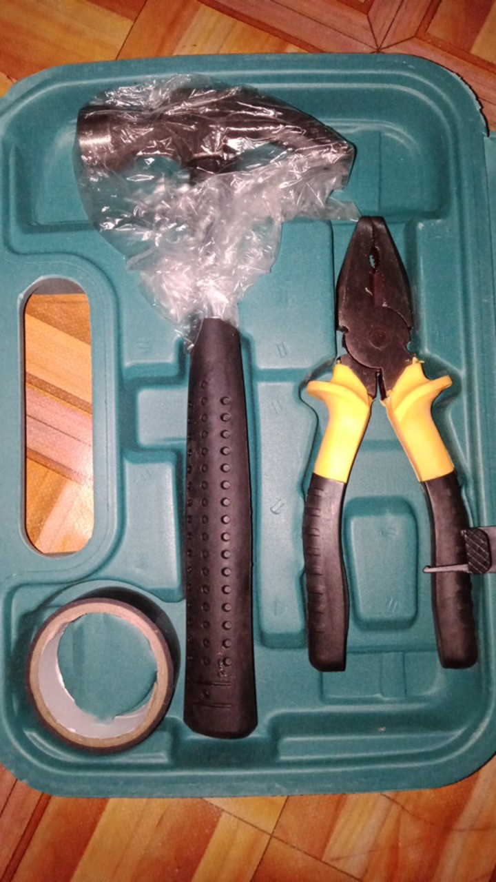 Cod - Tool Master (gj4)/ Alat Tukang Perkakas Repairing Tool Set 9 In 1 Servis Maintenance