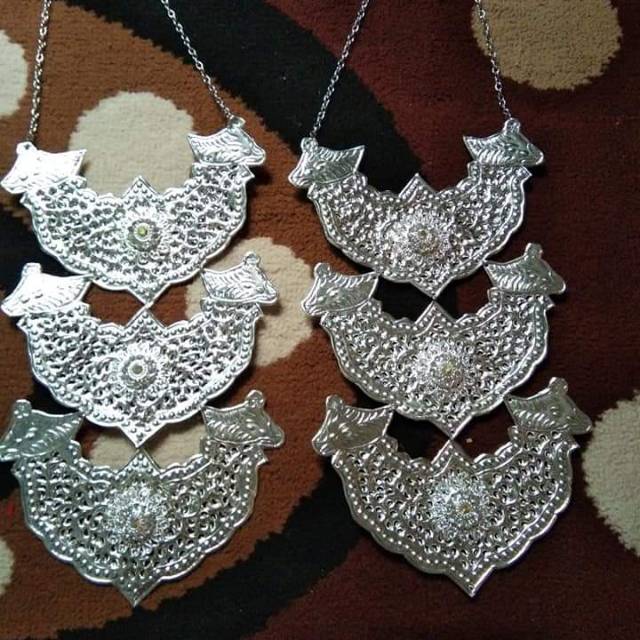 Aksesoris pengantin Palembang/kalung adat Palembang