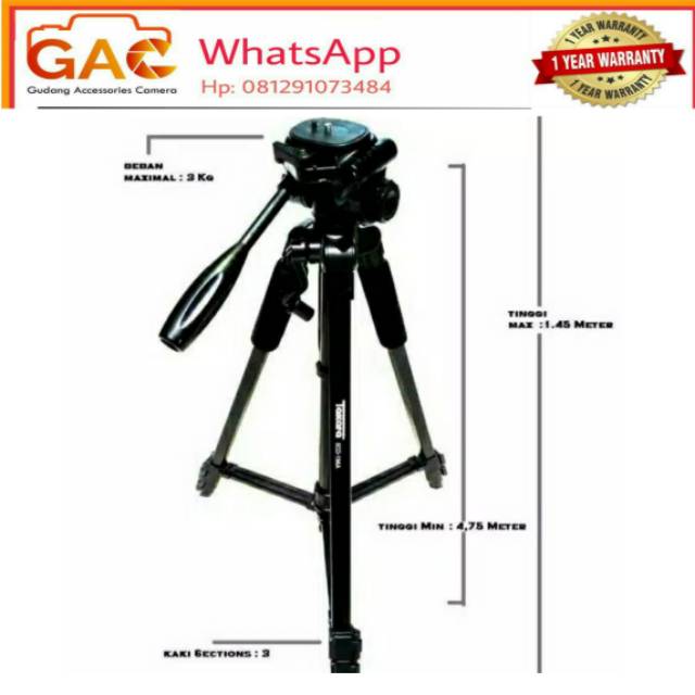 Tripod Takara ECO-196A ECO 196A