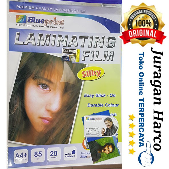 

Blueprint Laminating film Silky A4 85 gsm 20 sheets BP-SFA485