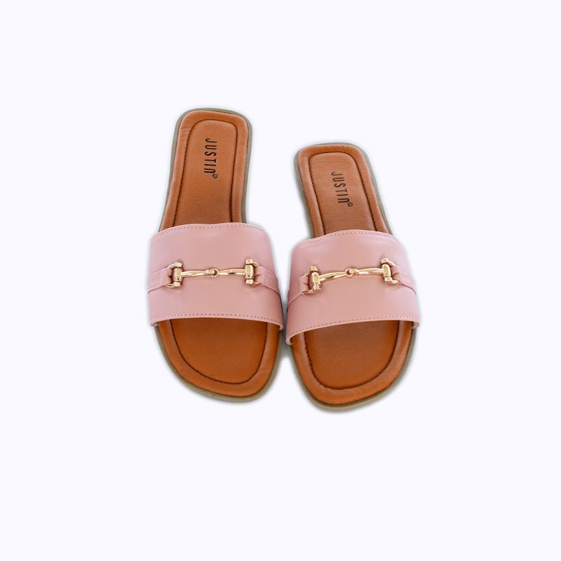 Big sale! Justin Sandal Selop Wanita JH 52 Pink Kombinasi Low Price