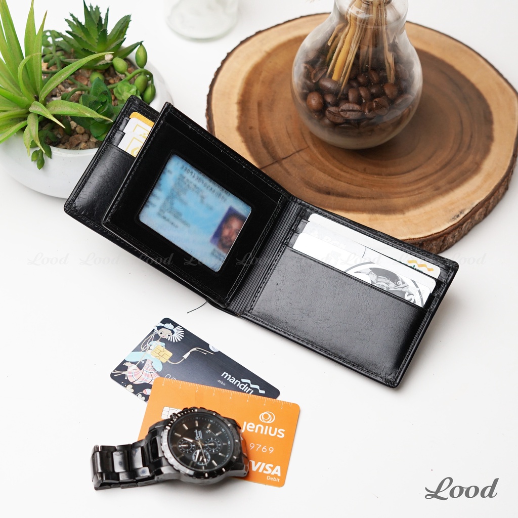 DOMPET LANDSCAPE KULIT ASLI PRIA ORIGINAL 100% MODEL 3D LANDSCAPE WALLET - GRATIS CUSTOM UKIR NAMA