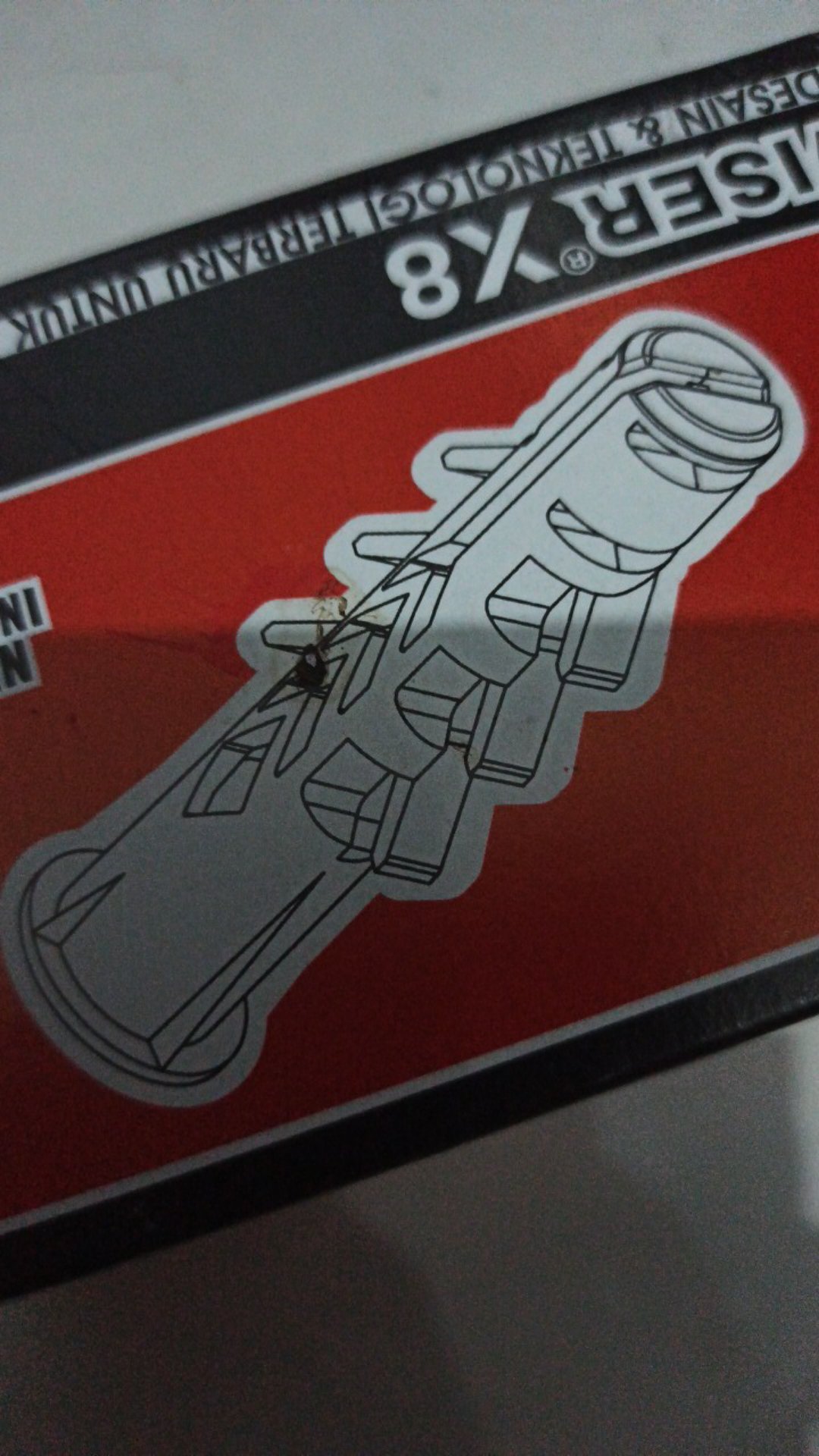 Viser X6 Piser X6 Fiser X6/1/2dus