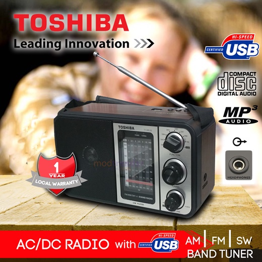 Toshiba TY-HRU30 Radio Portable AM-FM