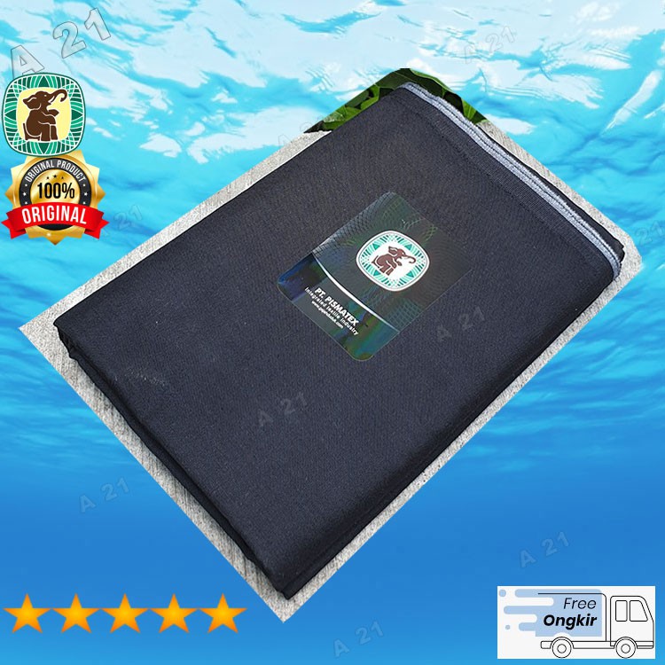 Gajah Duduk G24-11 Original Dewasa Sarung Tenun Polos Hitam