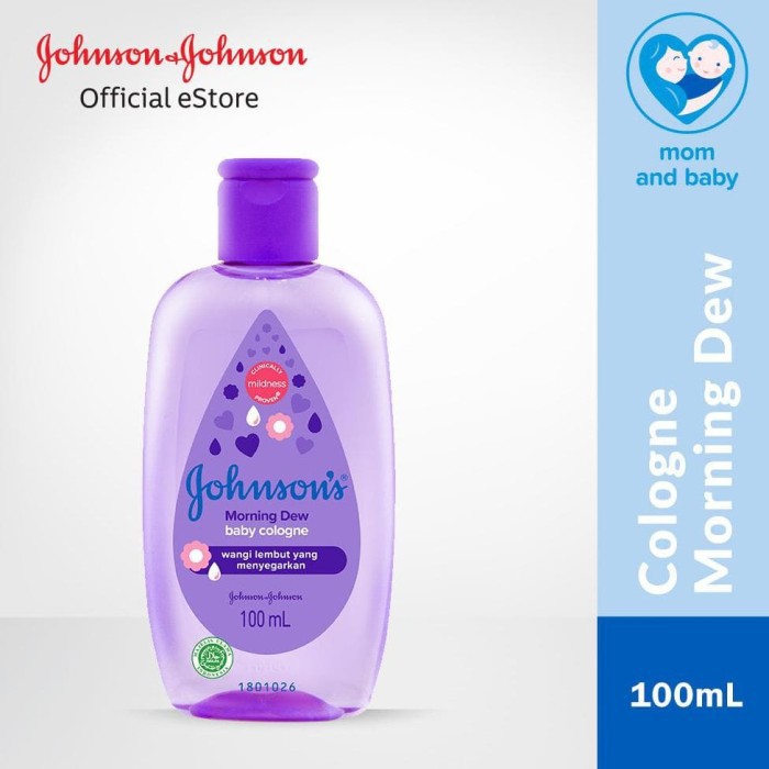 Johnson's Baby Cologne Morning Dew 100ml / Parfum Bayi