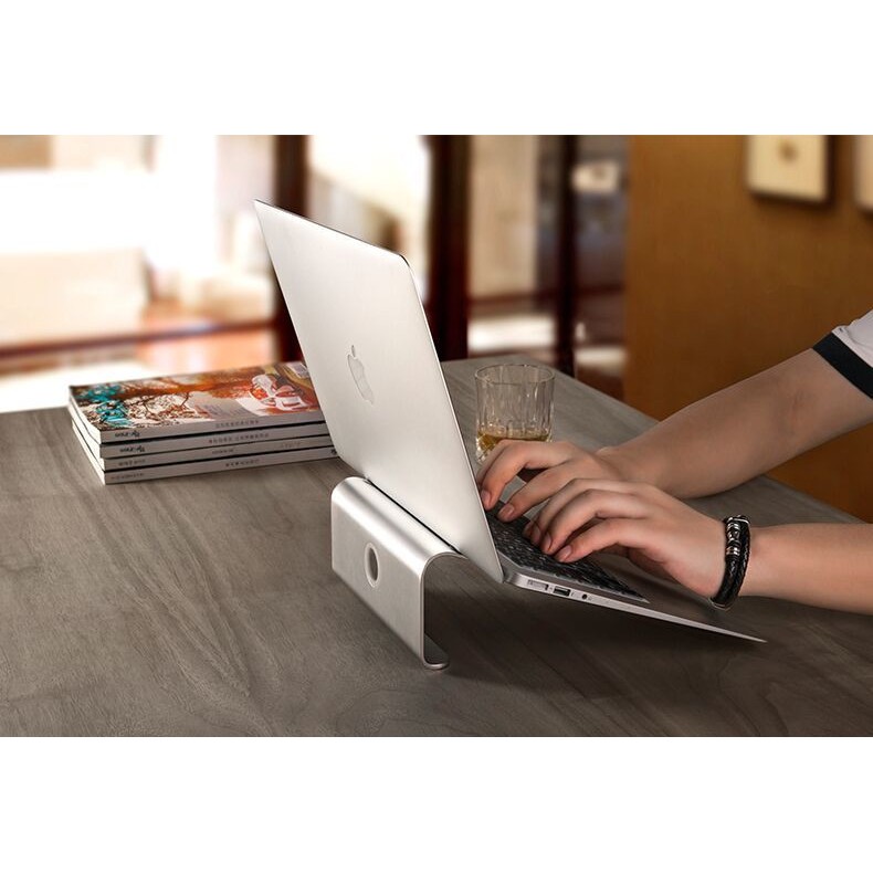 Aluminium Stand Holder Penyangga Laptop Macbook - NP05