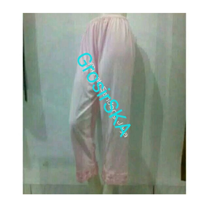 Androk Kulot Panjang cokelat dan Pink - Kulot Muslim 1pcs// 3 pcs// 6pcs