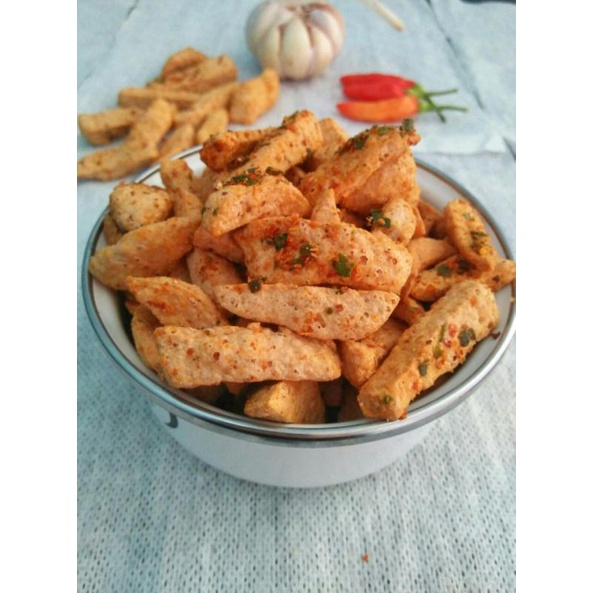 

Keripik Basreng - Merk Jolly Kitchen