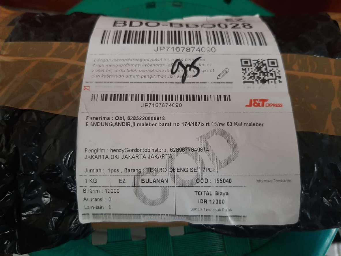 Tekiro Obeng Set 7pcs Go Thru Screwdriver Tembus 7 Pcs Set Original