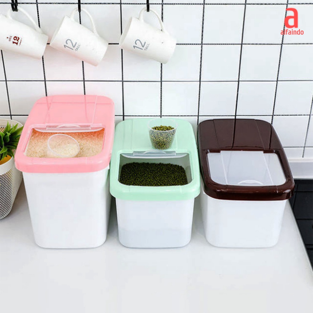 Tempat Beras Penyimpanan Makanan Rice Storage Box BB001