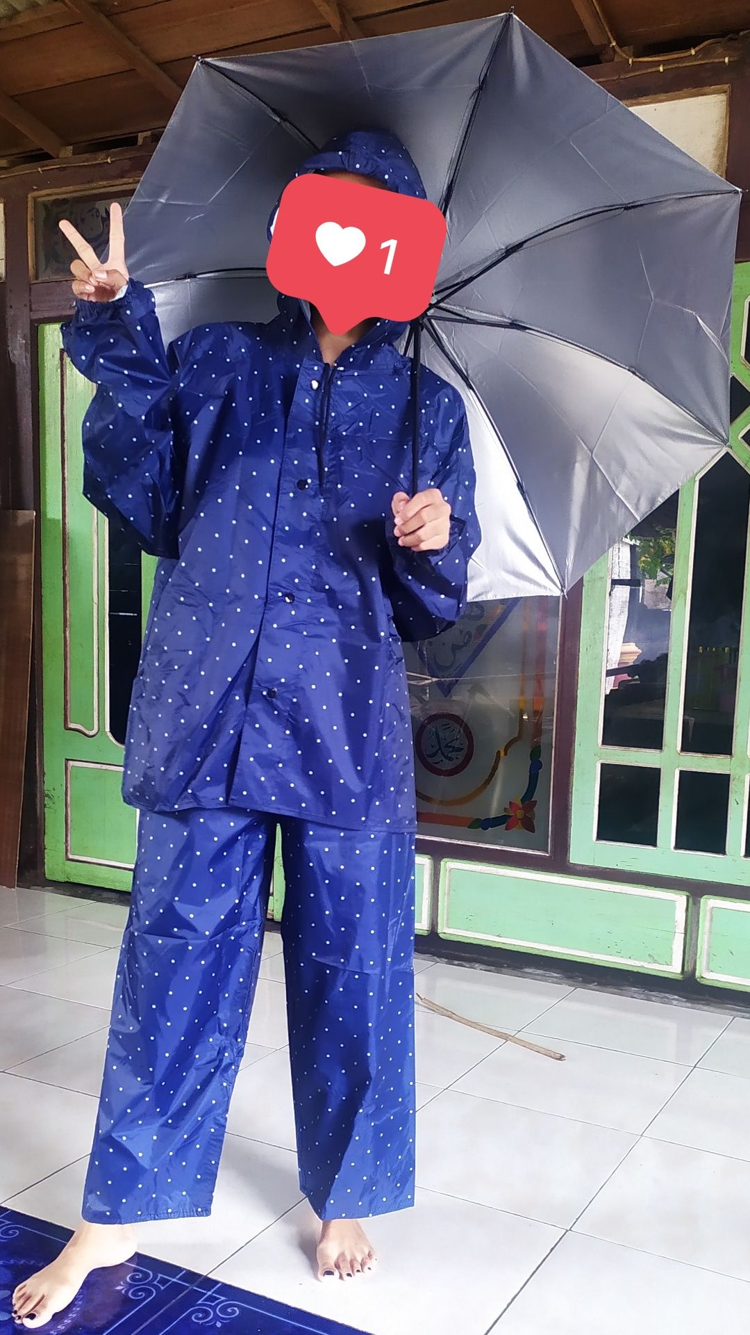 Payung Lipat 3 / Payung Murah / Payung Polos Antiuv