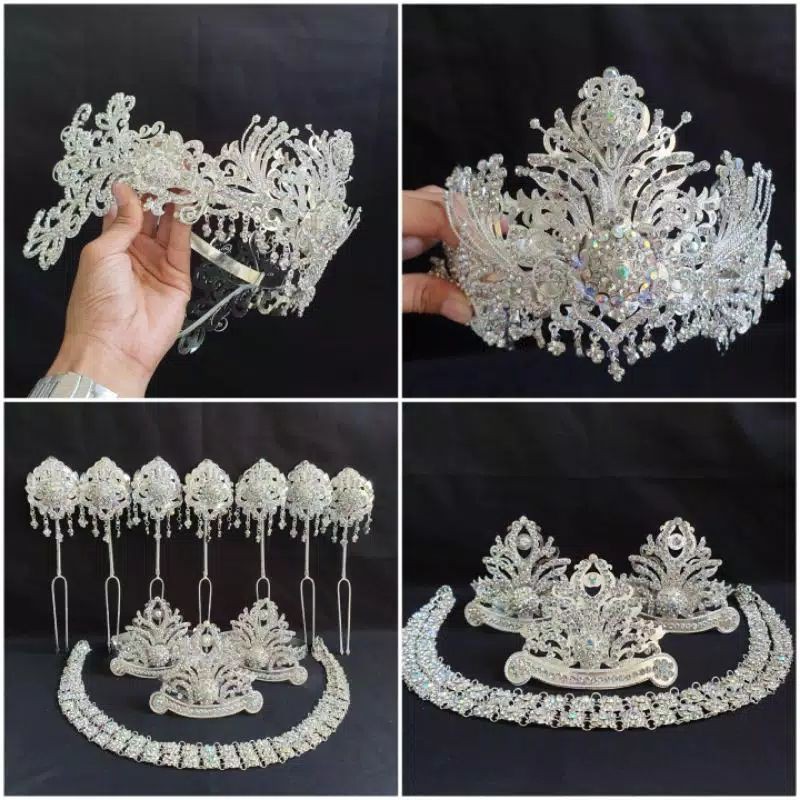 SIGER PENGANTIN MEWAH/SIGER CIKI /SIGER KENCANA PENGANTIN /MAHKOTA PENGANTIN/SIGER PENGANTIN MURAH