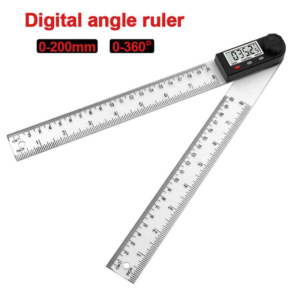 Preva Digital Busur Derajat Busur Derajat Angle Finder Meter 8inch Inclinometer Penggaris Sudut Digital