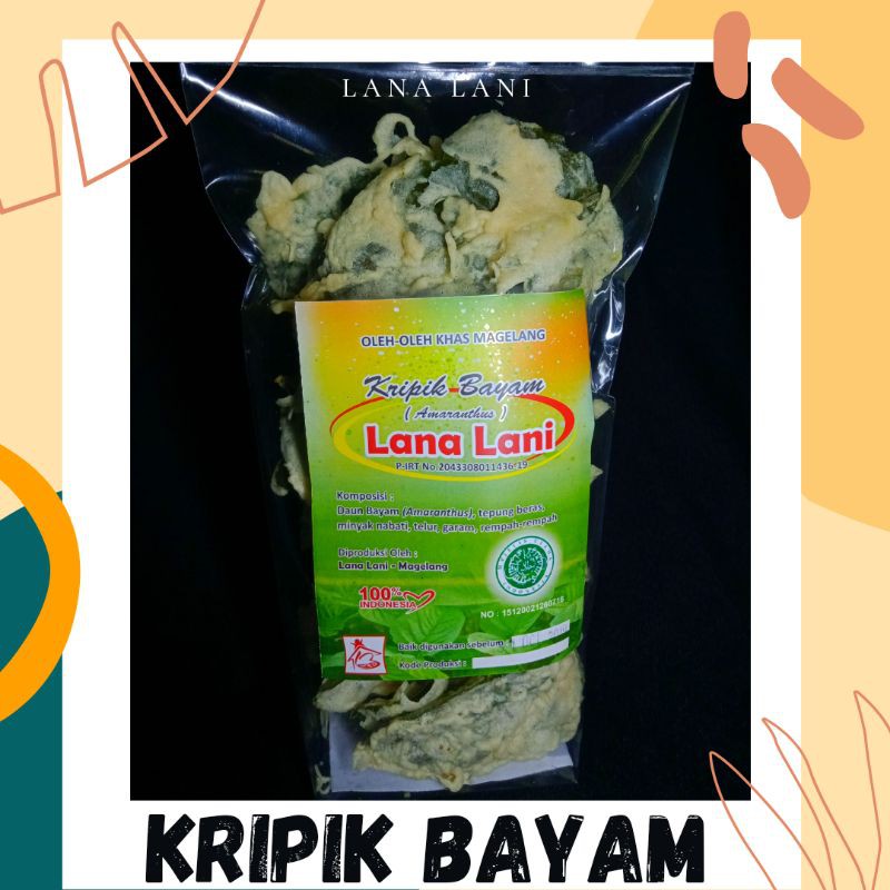 

200 gram Keripik Bayam | Kripik Bayam tidak berminyak