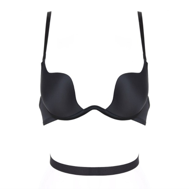 Bra Push Up Seksi BH Pakaian Dalam Wanita Deep U Bra Backless Import (Ada kawat) A121