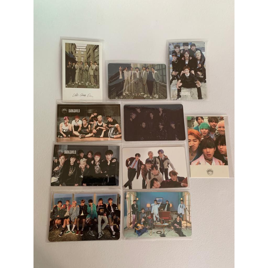 BTS GROUP OFFICIAL PHOTOCARD - MOTS BE YNWA DNW YOUNG FOREVER HYYH