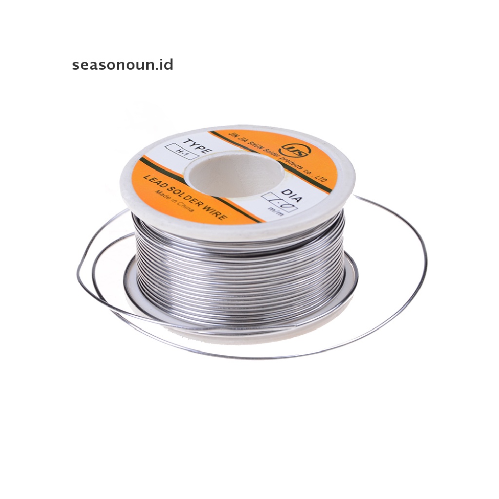 【seasonoun】 1mm Rosin Core Solder 63/37 Flux Soldering Welding Iron Wire Reel 100g .