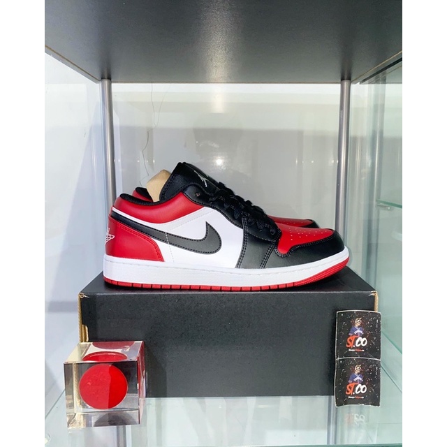 Air Jordan 1 Low Bred Toe