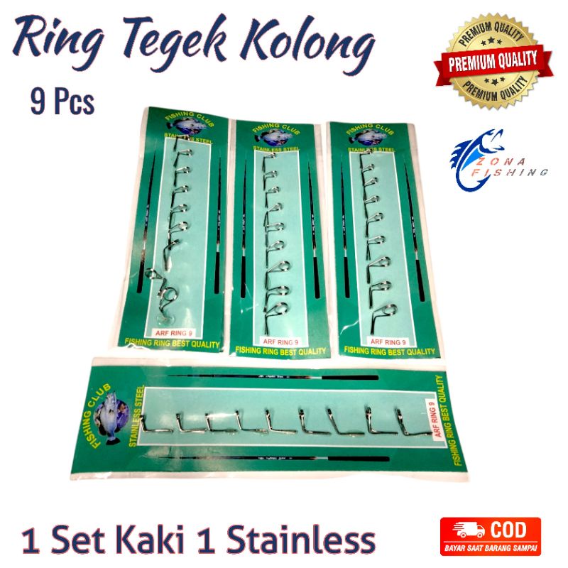 Set Ring Kolong Tegek Stainless 1 Set Siap Rakit