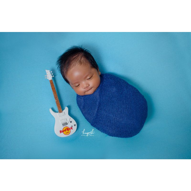 Baby knitted photo props wrap stretch blanket | bedong rajut photography | Warna 1 |