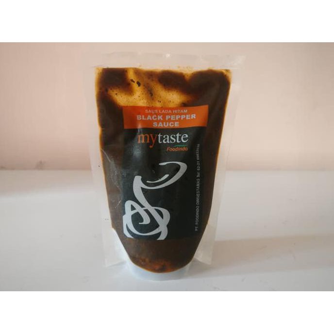 

Terlaris Black Pepper Sauce Saus Lada Hitam My Taste 500 Gr .