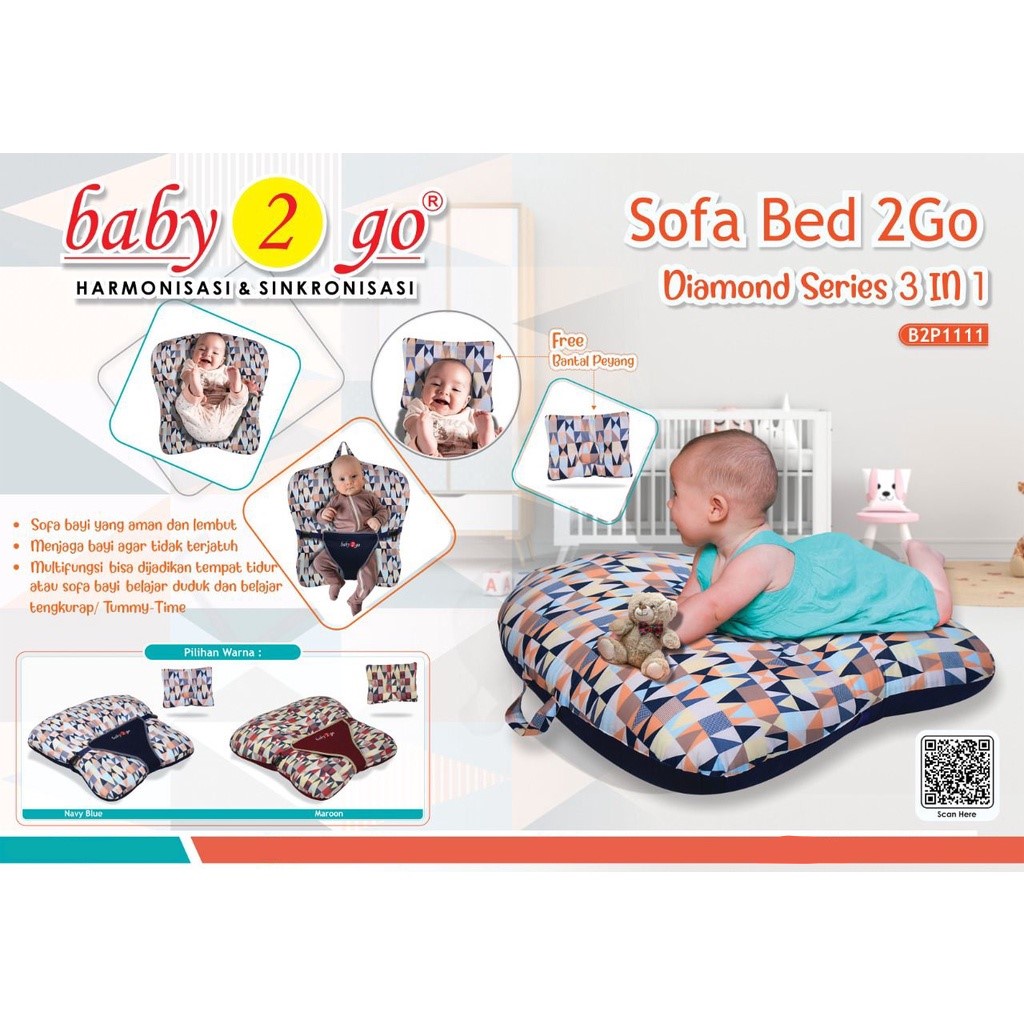 BABY 2 GO Sofa Bed B2P1111