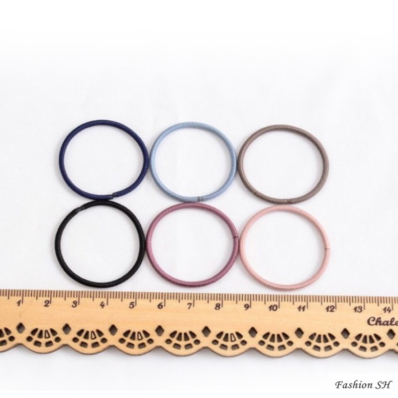 100pcs Aksesoris Tali Rambut Korea Ikat Rambut Aksesoris Kuncir Rambut M40091