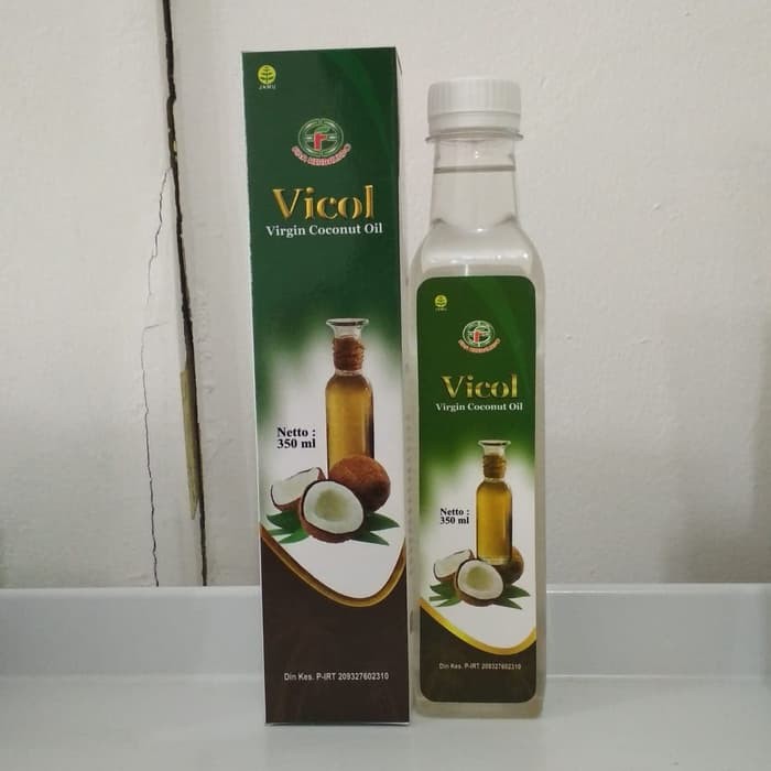 

Minyak Kelapa Vicol isi 350 ml | Vicol Virgin Coconut Oil isi 350ml