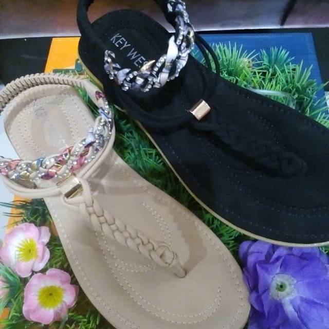 Sendal key west asli