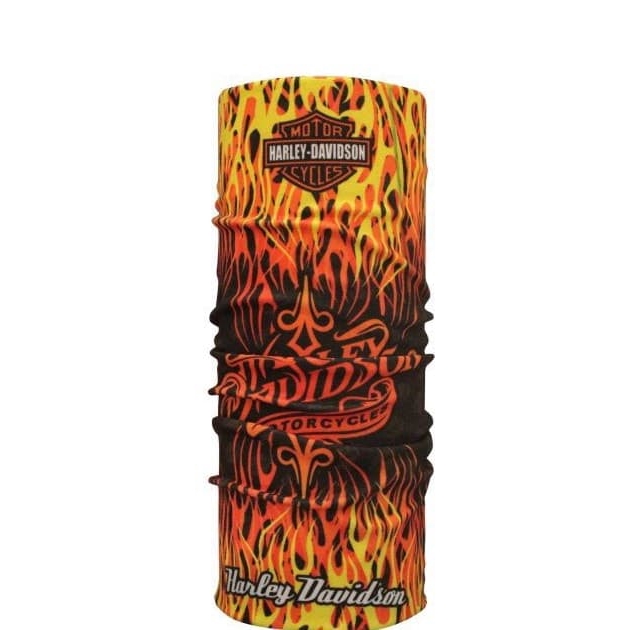 Buff Harley Davidson Tribal Fire