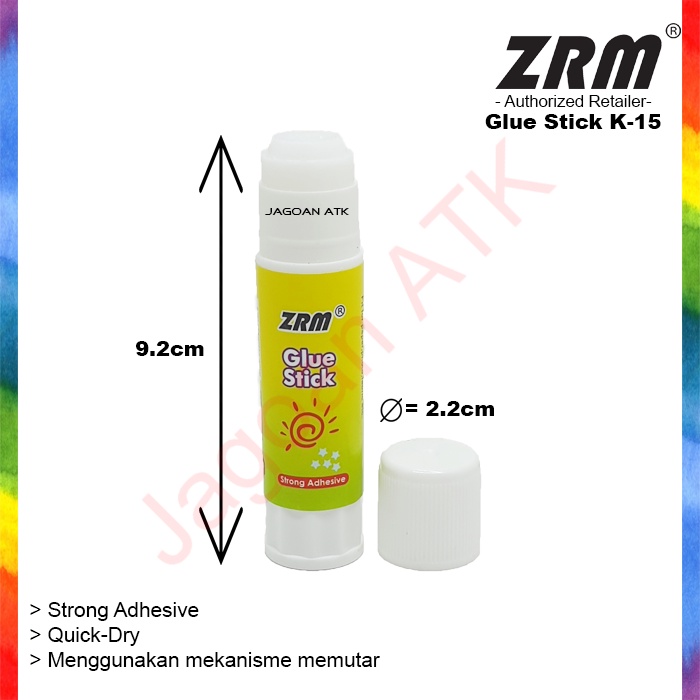 

Glue Stick / Lem Batang 15g ZRM K-15