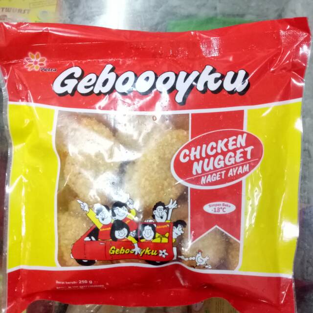 

Gebooyku Chicken Nugget Ayam 250 gr