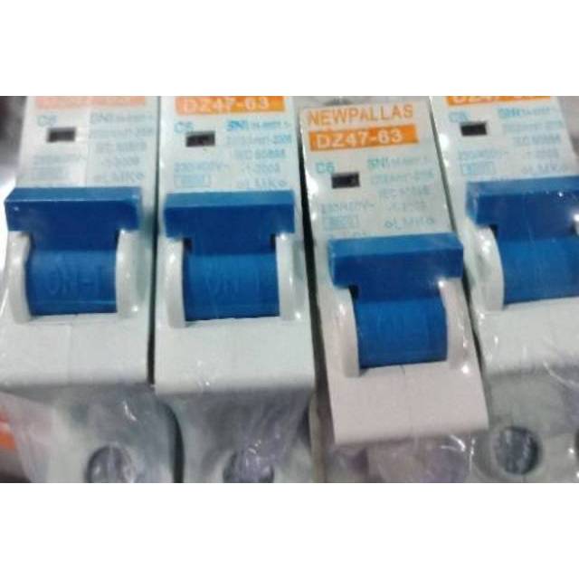 Mcb newpalas 2a/4a/6a/10/16a/20a/25a/32a/