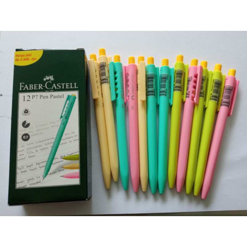 

PULPEN/PENA/BALL POINT/BOLPOIN P7 FABER CASTELL