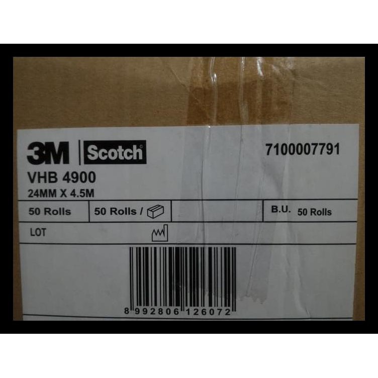 

DISKON! Double Tape 3M VHB 24mm x 4,5 m ORIGINAL / DOUBLE FOAM TAPE