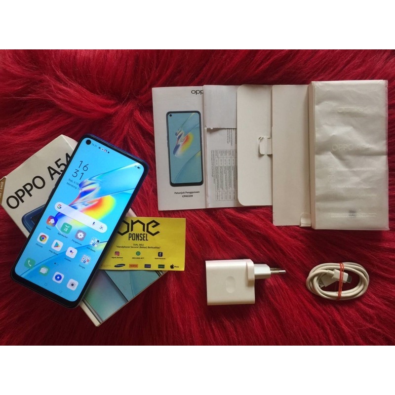 OPPO A54 RAM 4/64GB bekas second mulus fullset normal