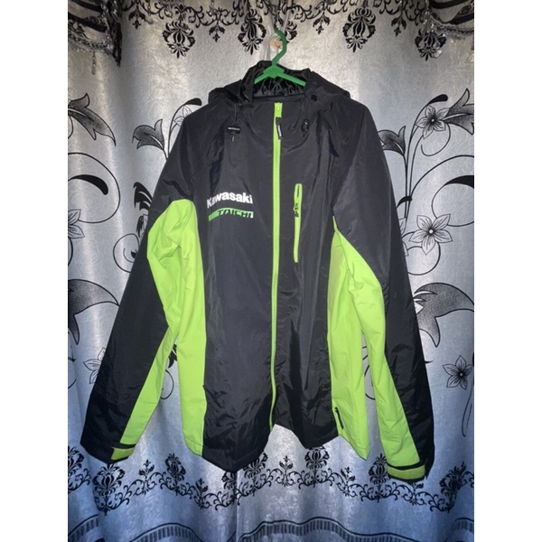 jaket kawasaki x taichi bekas pembelian zx 25 r mulus 98%